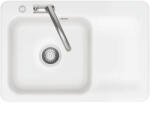 systemceram beépíthető mosogató Juna 75 excenter 750 x 510 mmtálca jobb Polar (SCH-113523859)