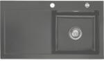 systemceram beépíthető mosogató Mera 90 900 x 510 mm balos csepptálca Lava (SCH-113523759)
