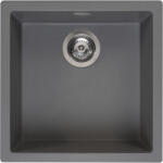 Solido 2D mosogató Amsterdam 50 560 x 460 mm Grey Silvery (SCH-113520318)