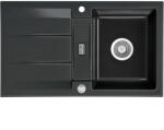 systemceram beépíthető mosogató Genea 87 870 x 510 mm ą15% megfordítható Nero (SCH-113523745)