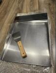 Smartpeas Grillezőlap rozsdamentes acél 30x40 cm plancha grill Bbq (B08Z9L1PLNDE)