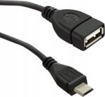 Qoltec Usb-a Otg 2.0 kábel Micro Usb-b 0, 2 m (50404)