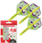 Target Japan Fluturas si tija darts Target Japan K-Flex Motomu Sakai XENO, fluturas No6 si tija scurta (TRGJ410322)