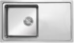Strong StrongSinks S3 Mosogató Dnipro 865, 865 x 505 mm rozsdamentes acél excenteres (482141)