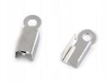 Stoklasa Lapos szíjvég 4 mm, platina, 50 db (740835_178851_72078)