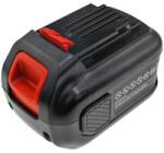 Cameron Sino Akkumulátor Black & Decker 60V MAX lombfúvóhoz, 60V MAX szegélynyíróhoz és egyéb készülékekhez, 60 V, 2, 5 Ah, Li-ion (CS-BPT560PX)