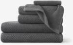 Goldea prosop de frotir din bumbac / prosop de baie micro pure - grafit 30 x 50 cm Prosop