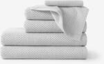 Goldea prosop de frotir din bumbac / prosop de baie micro pure - gri deschis 50 x 100 cm Prosop
