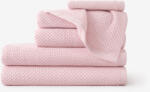Goldea prosop de frotir din bumbac / prosop de baie micro pure - roz pastel 30 x 50 cm Prosop