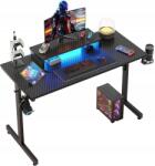 Bestier Gamer íróasztal Bestier Led 106cm állvány Monitor tartó Bögre Fejhallgató (666668)