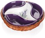 BANQUET Bol din ceramică pentru servire din 4 piese LAVENDER, BANQUET Tava