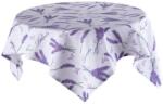decoDoma Fată de masă centrală cu imprimeu LAVANDĂ 85 x 85 cm Fata de masa