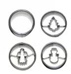 Toro Set forme prăjiturele de Crăciun, 4 buc