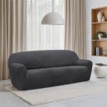 Nueva Textura Huse super elastice RUBINIA antracit fotoliu triplu (l. 180 - 230 cm)