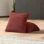 Gaico Huse bielastice COSTINA culoarea cupru feţe de pernă 2 buc (40 x 40 cm)