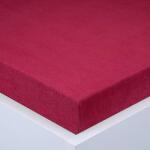 decoDoma Cearşaf cu elastic frotir EXCLUSIVE culoarea vinului 90 x 200 cm