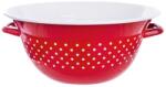Orion Castron emailat, roşu cu buline diametru 34 cm Castron