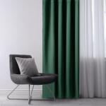 decoDoma Draperie groasă blackout RESTILO verde închis 140 x 245 cm set 2 buc