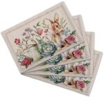 decoDoma Suporturi de masă din gobelin GARDENIA, set 4 buc Fata de masa