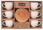 Orion Set de 6 ceşti cu suport BAMBUS 110 ml