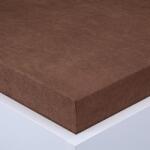 decoDoma Cearşaf cu elastic frotir EXCLUSIVE maro închis 180 x 200 cm