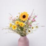 decoDoma Buchet FLOAREA-SOARELUI, MARGARETE, FLORI DE CÂMP 65 cm