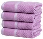 decoDoma Set de prosoape din frotir MODENA liliac 50 x 100 cm, 4 buc Prosop