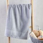 decoDoma Prosop de corp din frotir VITO, gri, 70 x 140 cm Prosop