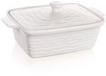 BANQUET Formă dreptunghiulară de copt cu capac CULINARIA White 28 x 18 cm