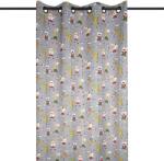 decoDoma Draperie BLACKOUT FOTBAL, gri, 140 x 260 cm 1 buc