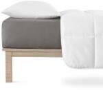 decoDoma Cearșaf elastic jersey cu elastan antracit 90 x 200 cm