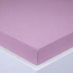 decoDoma Cearşaf cu elastic jersey EXCLUSIVE violet 160 x 200 cm