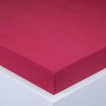 decoDoma Cearşaf cu elastic jersey EXCLUSIVE culoarea vinului 90 x 200 cm