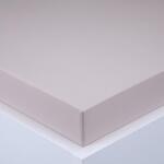decoDoma Cearşaf cu elastic jersey EXCLUSIVE culoarea cafelei 90 x 200 cm