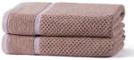decoDoma Set de 2 prosoape de baie din frotir MODENA latté 70 x 140 cm Prosop