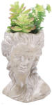 AdTrend Plante artificiale suculente verzi in ghiveci 18 x 14 x 34 cm (107026B)