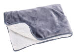 AdTrend Patura incalzire electrica, textil gri alb 70 x 100 cm (105646A)