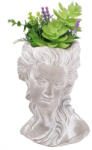 AdTrend Plante artificiale suculente verzi in ghiveci III 18 x 14 x 34 cm (107026D)