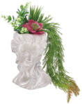 AdTrend Plante artificiale multicolore in ghiveci II 18 x 14 x 34 cm (107027B)