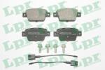 LPR Set placute frana LPR 05P1676 (05P1676)