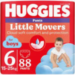 Huggies Scutece chilotel Little Movers Pants Mega marimea 6 pentru baieti 15-25 kg, 88 bucati, Huggies