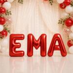 Flippy Baloane Folie Metalizate, Flippy, Set EMA, Heliu sau Aer, Pai inclus, 40 cm, Rosu (177718)