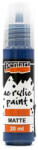 Pentart matt akril festék, sötétkék, 20 ml