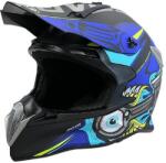WLT Каска WLT Racing - матова черно/синя