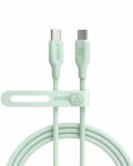 Anker Cablu Anker Bio 543 USB C la USB C (100W), 2.0, 1.8 metri, Verde (A80E2G61)