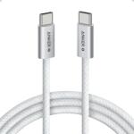 Anker Cablu Anker Zolo USB-C la USB-C, 240W, 1.8m, Alb (A8060H22) - voipshop