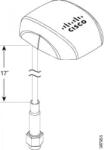 Cisco 4G LTE INDOOR ACTIVE GPS/ANTENNA WITH 17FT CABLE IN (GPS-ACT-ANTM-SMA=)