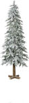 AG Trees Brad de Crăciun Alpine Frosted Slim Nins 150cm 9780770 (9780770)