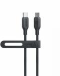 Anker Cablu Anker Bio 543 USB C la USB C (100W), 2.0, 0.91 metri, Negru (A80E1G11)