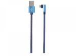 Gembird Prem. jeans Type-C USB cable 1m (CC-USB2J-AMLML-1M-BL)